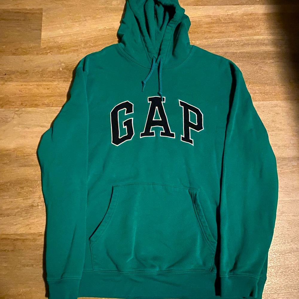 Green Gap Logo Hoodie
